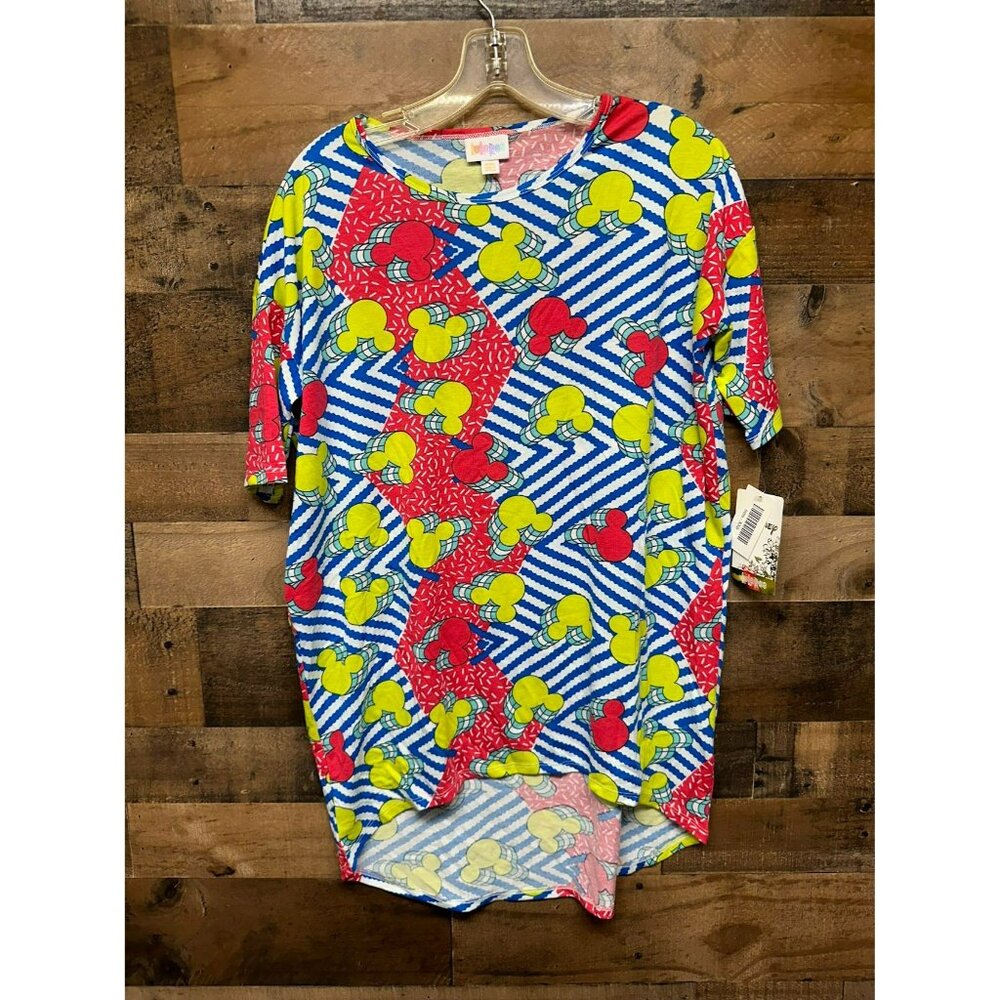 NWT‎ Lula Roe x Disney Women's Irma T-Shirt Size XXS
